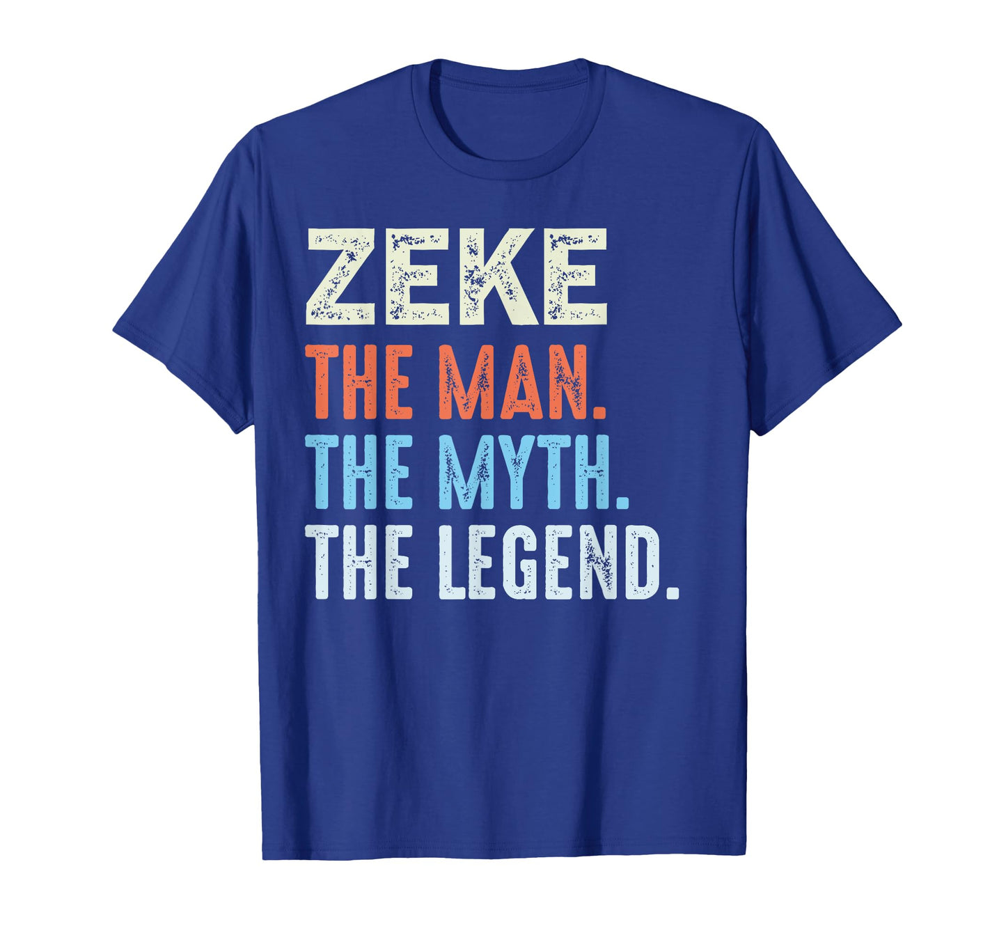 Zeke The Legend Name Personalized Cute Idea Men Vintage Zeke T-Shirt