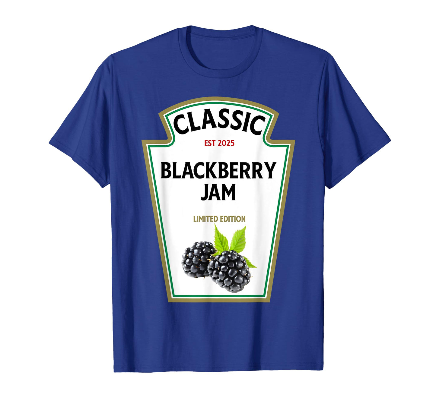 Classic BlackBerry Jam Halloween Costume DIY Group Costume T-Shirt