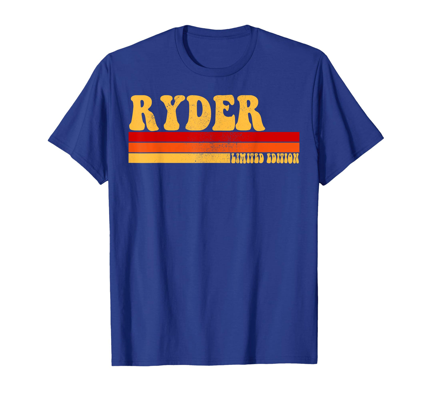 RYDER Name Personalized Idea Men Retro Vintage RYDER T-Shirt