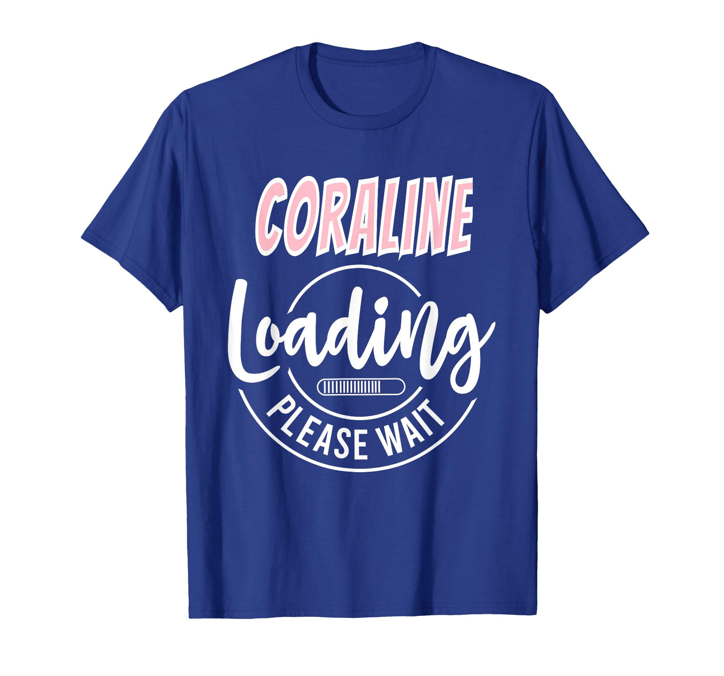 Coraline Custom Personalized Baby Loading Shirt Baby Shower T-Shirt