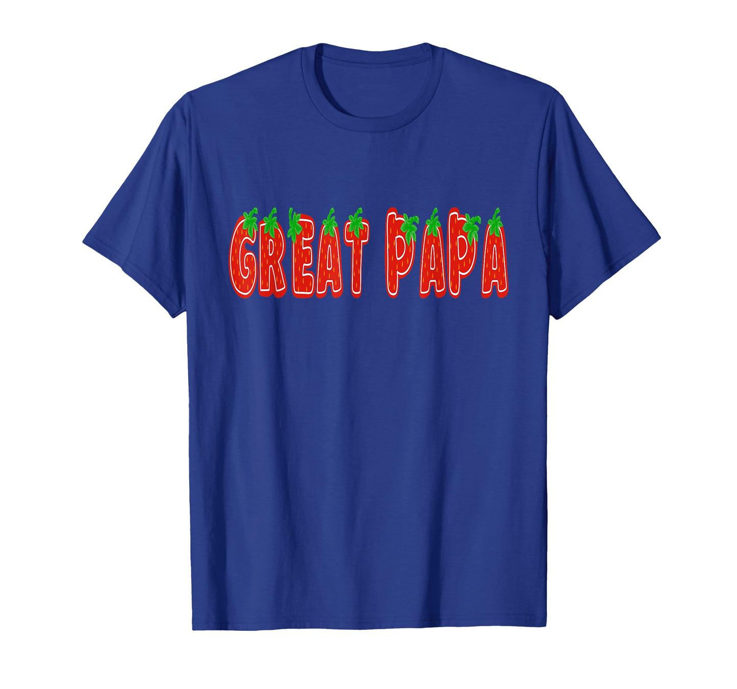 Strawberry Great Papa Fruit 1St Birthday Family Matching T-Shirt