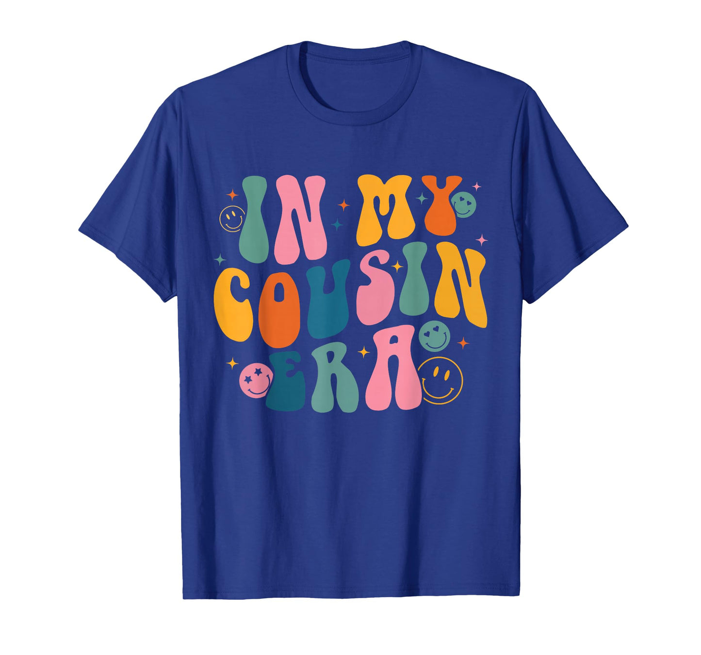 Retro Groovy In My Cousin Era, Funny Cool Cousin Toddler Kid T-Shirt