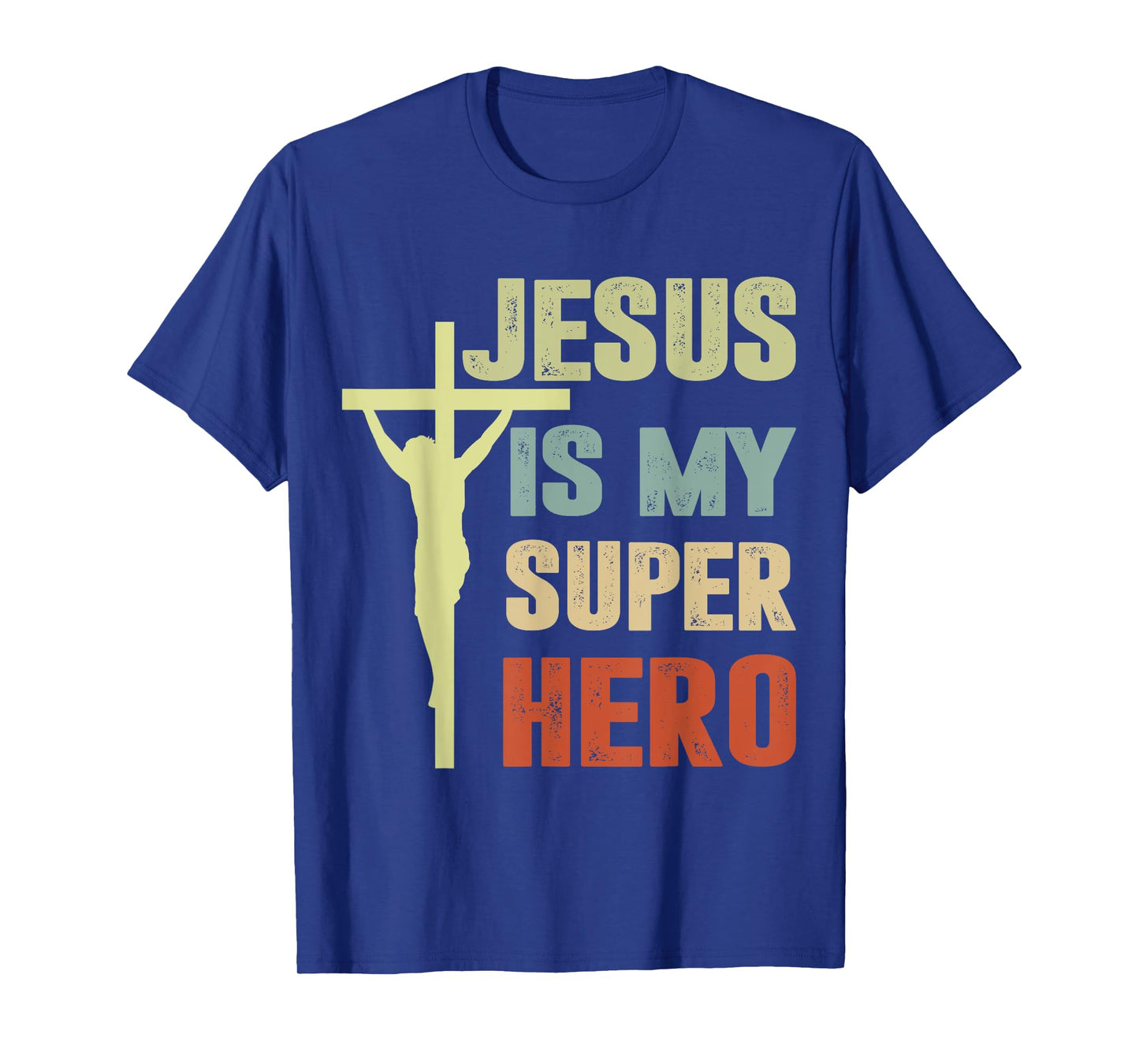 Toddler Jesus is My Superhero Christian God Son Brother Kids T-Shirt