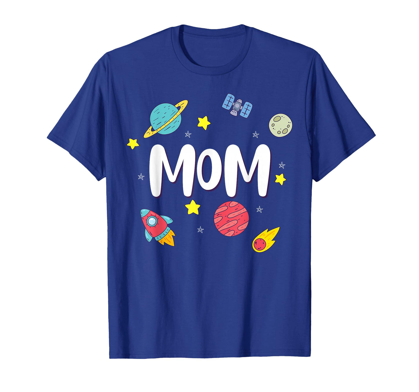 Mom Outer Space Galaxy Birthday T-Shirt