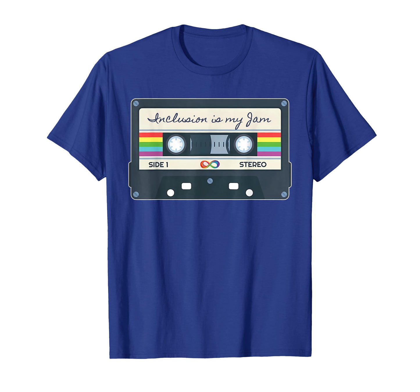 Autism Awareness Inclusion is My Jam SPED Teacher Cassette T-Shirt