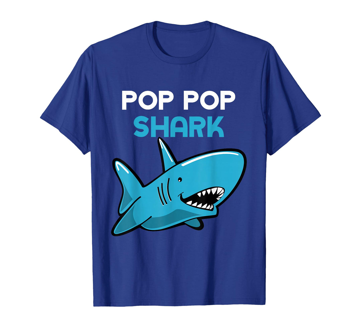 Pop-Pop Shark Funny Family Grandpa PopPop T-Shirt