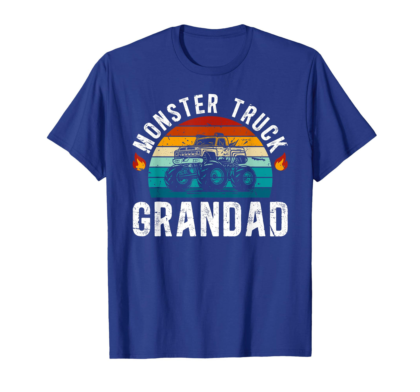 Monster Truck Grandad Retro Monster Truck Grandad Grandpa T-Shirt