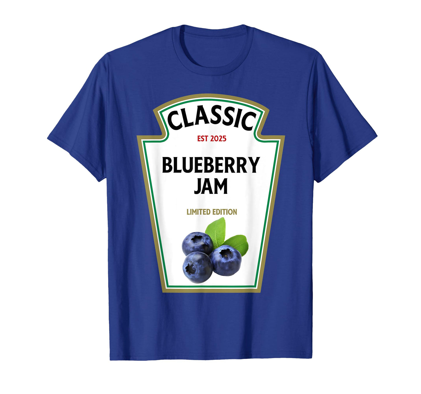 Classic Blueberry Jam Halloween Costume DIY Group Costume T-Shirt