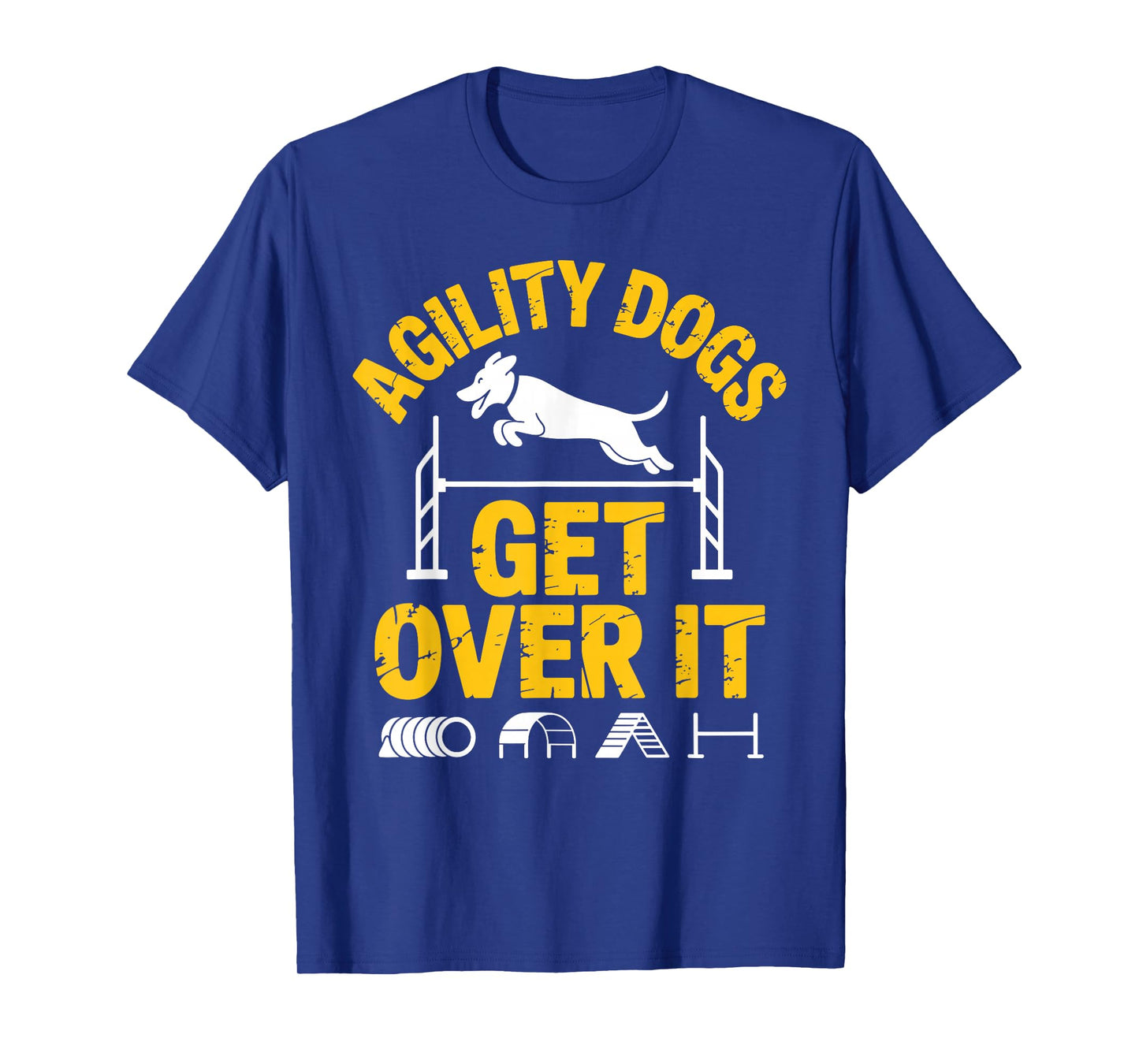 Dog Agility Art for Men Women Agility Training Dog Handler T-Shirt