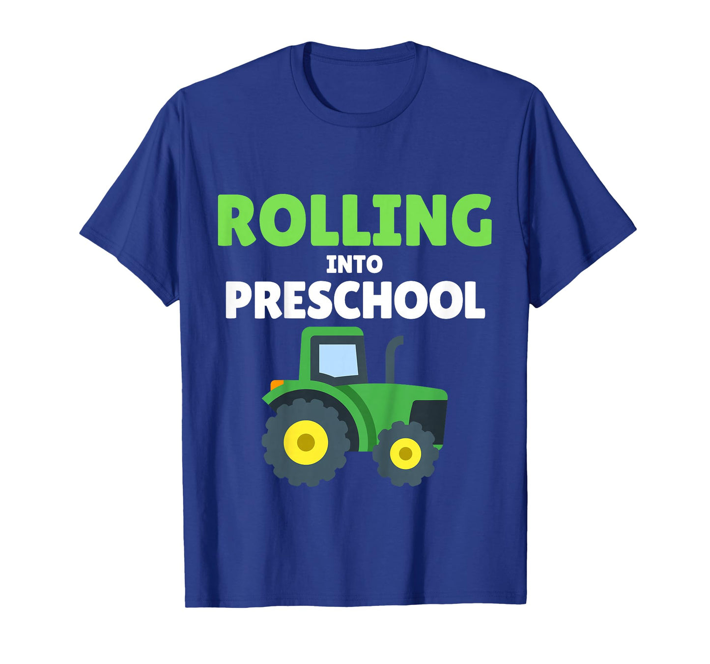 Back to School Tractor Construction First Day of Preschool T-Shirt