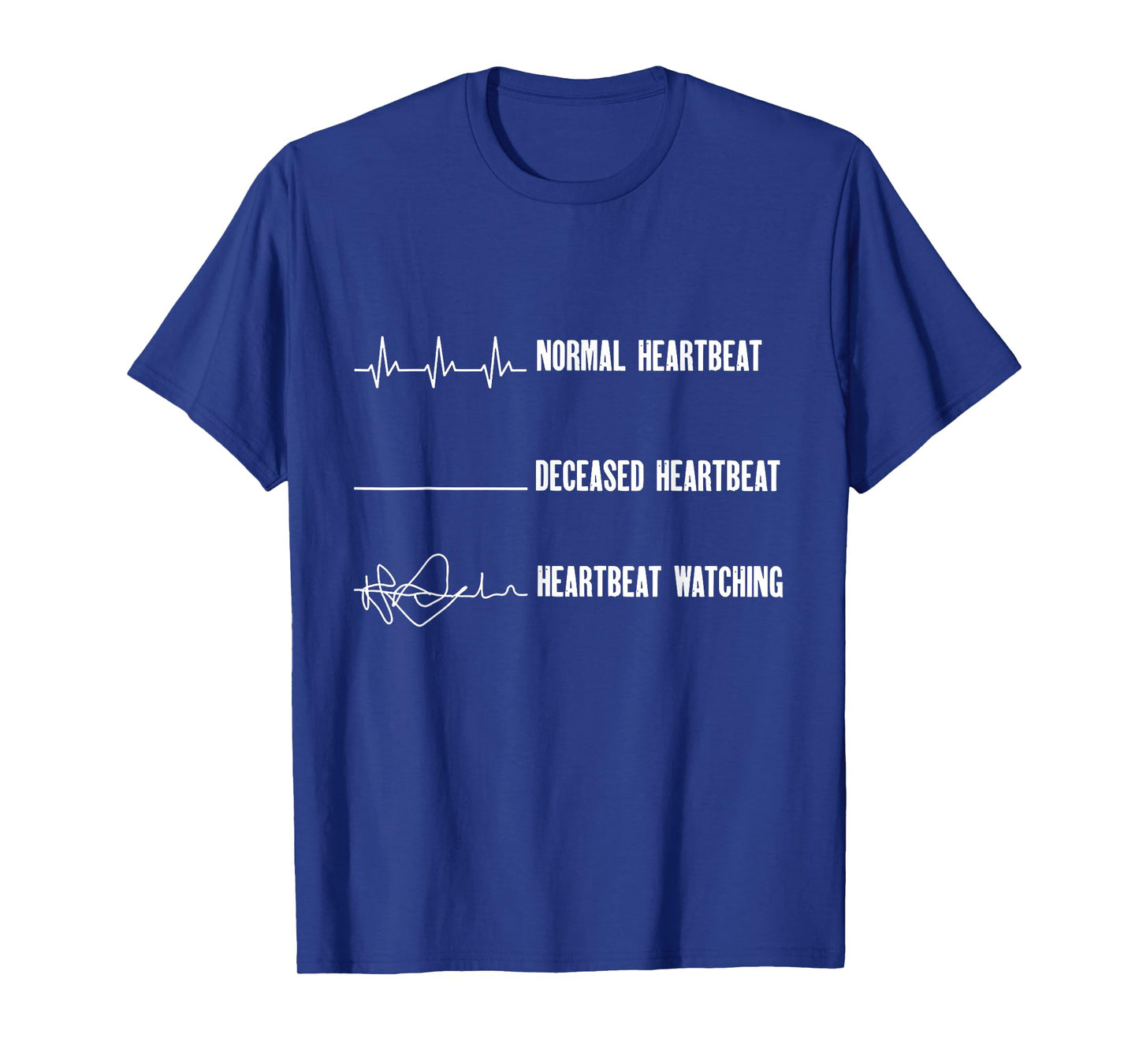 FUnny trending Gift tee shirt Unisex-Adults Heartbeat Deceased Heartbeat Football T-Shirt Black Small Modern Graphic Casual Crew Collar Round Neck Short Sleeve Polycotton Football T-Shirt