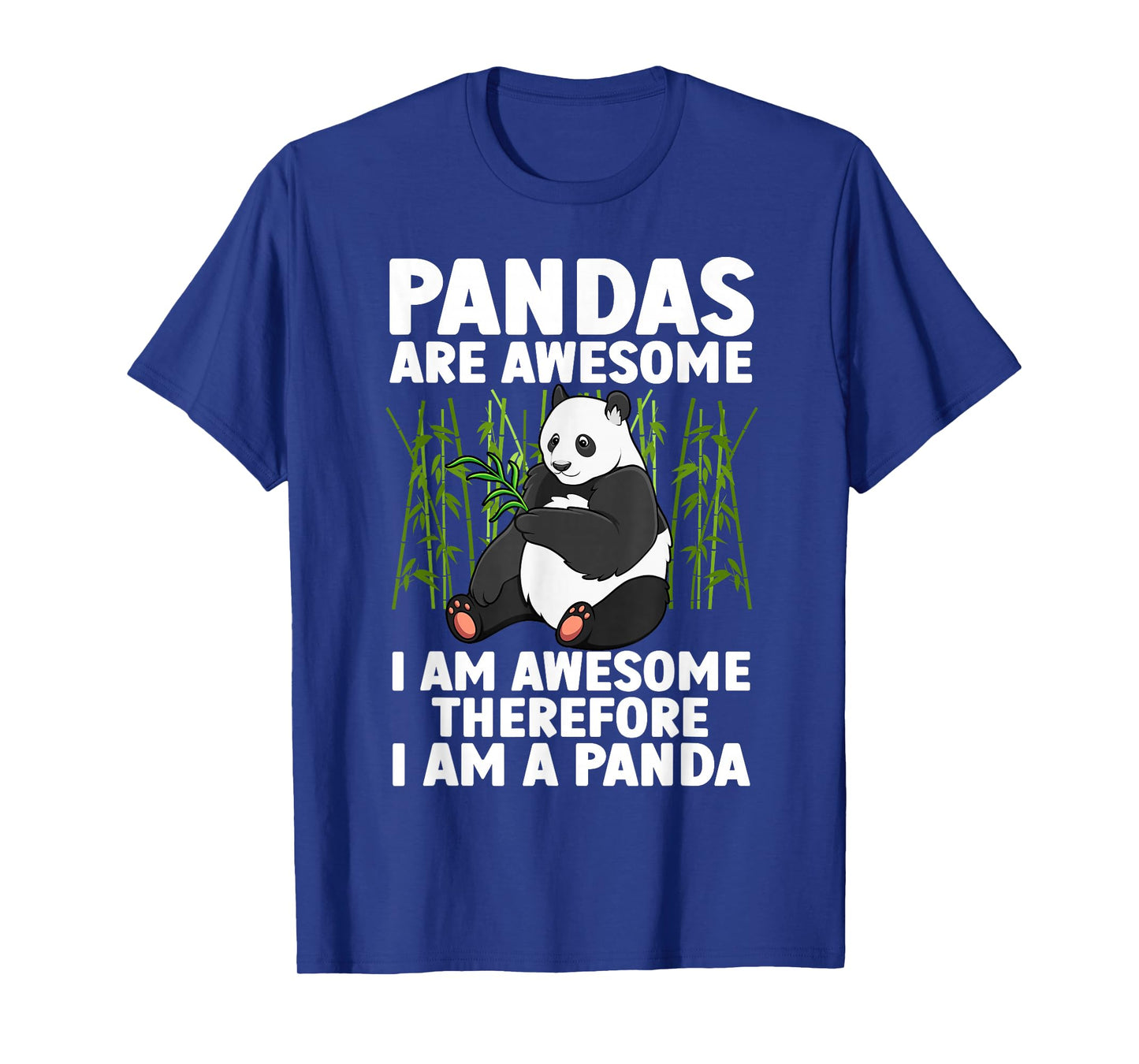 Funny Panda Art For Men Women Giant Panda Bear Panda Lovers T-Shirt