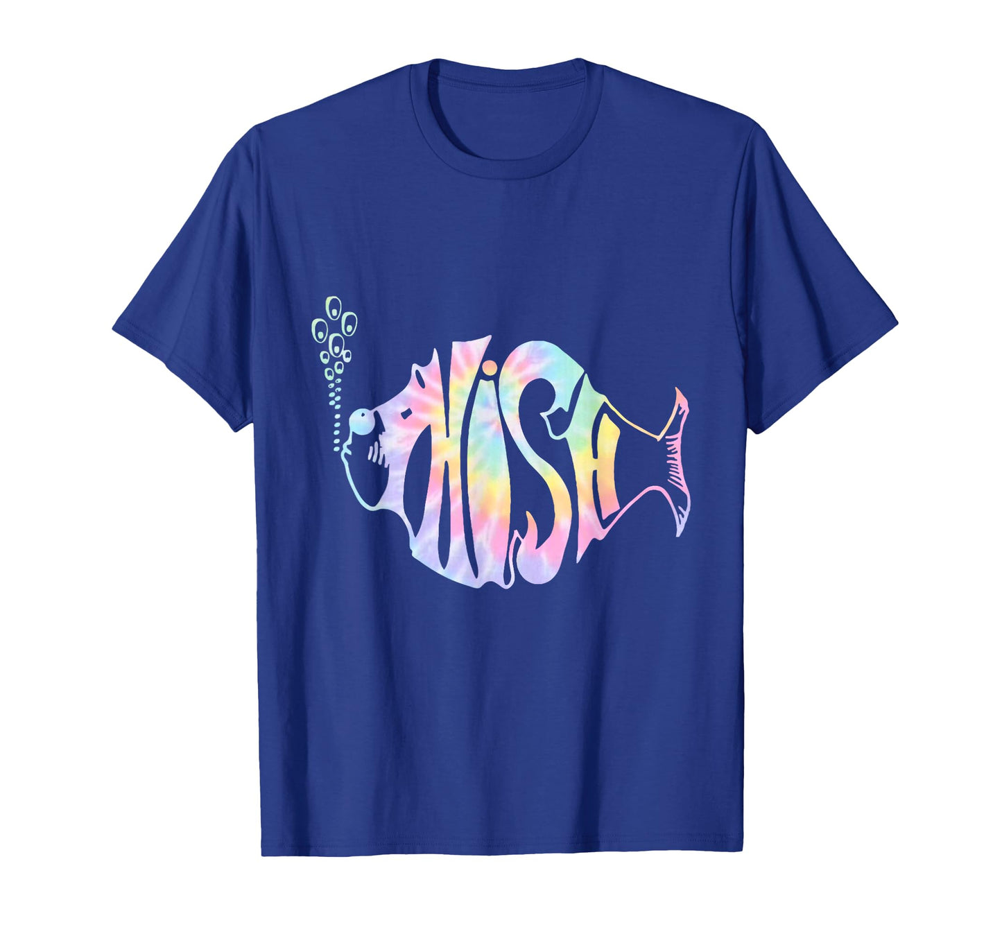 Colorful Phish-Jam, Tie-Dye Tee For Fisherman, Fish Graphic T-Shirt