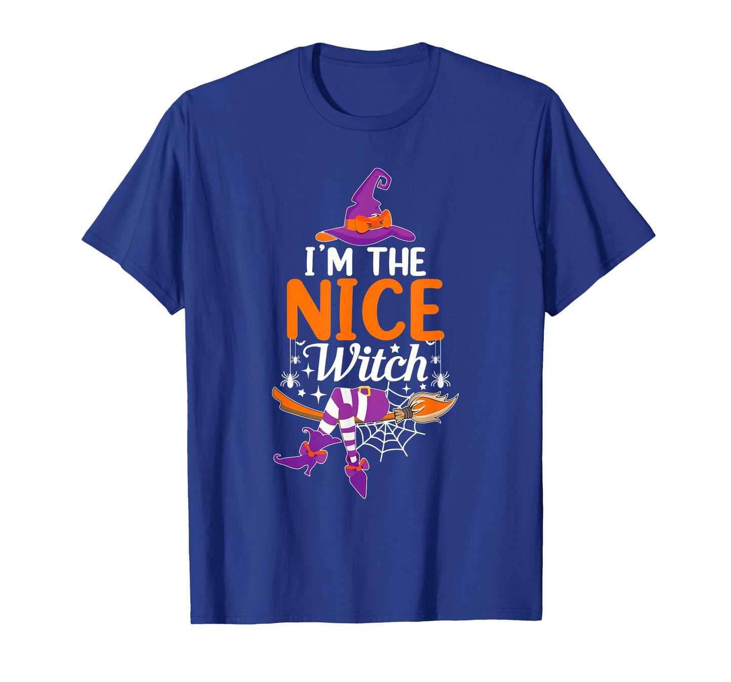 I'm The Nice Witch Funny Halloween Family Matching T-Shirt