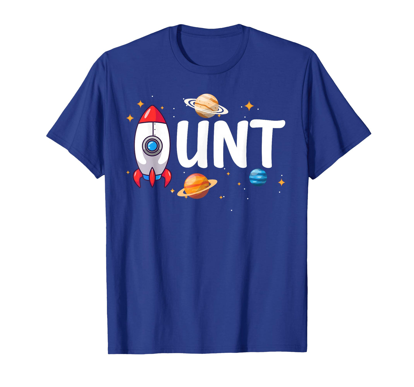 Aunt of The Birthday Boy Space Astronaut 1st Birthday Family T-Shirt