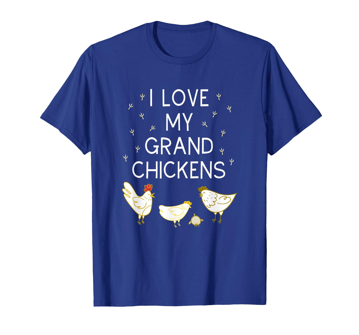 I Love My Grand Chickens Funny Chicken Lover Grandma Grandpa T-Shirt