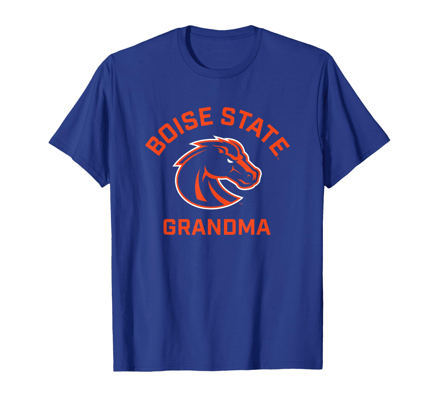 Boise State University BSU Broncos Arched Grandma T-Shirt