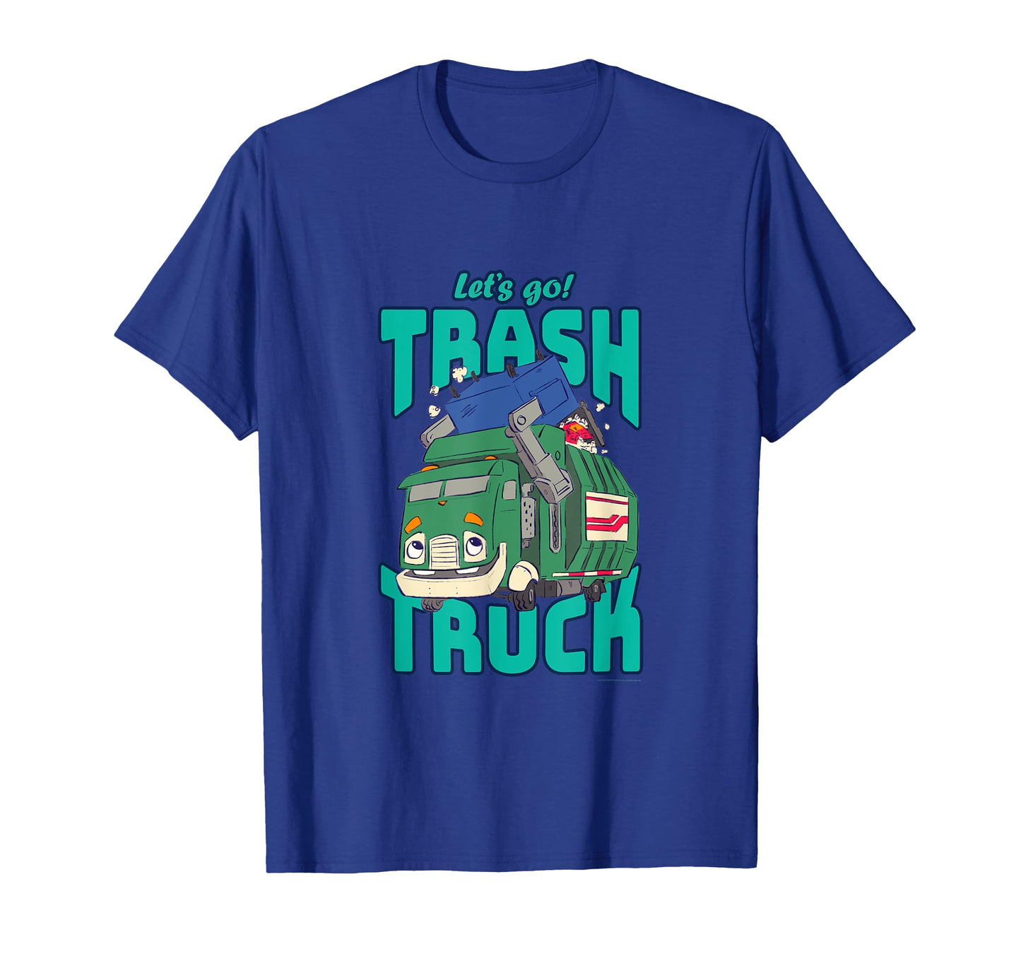 Trash Trucks Let's Go Big Logo T-Shirt