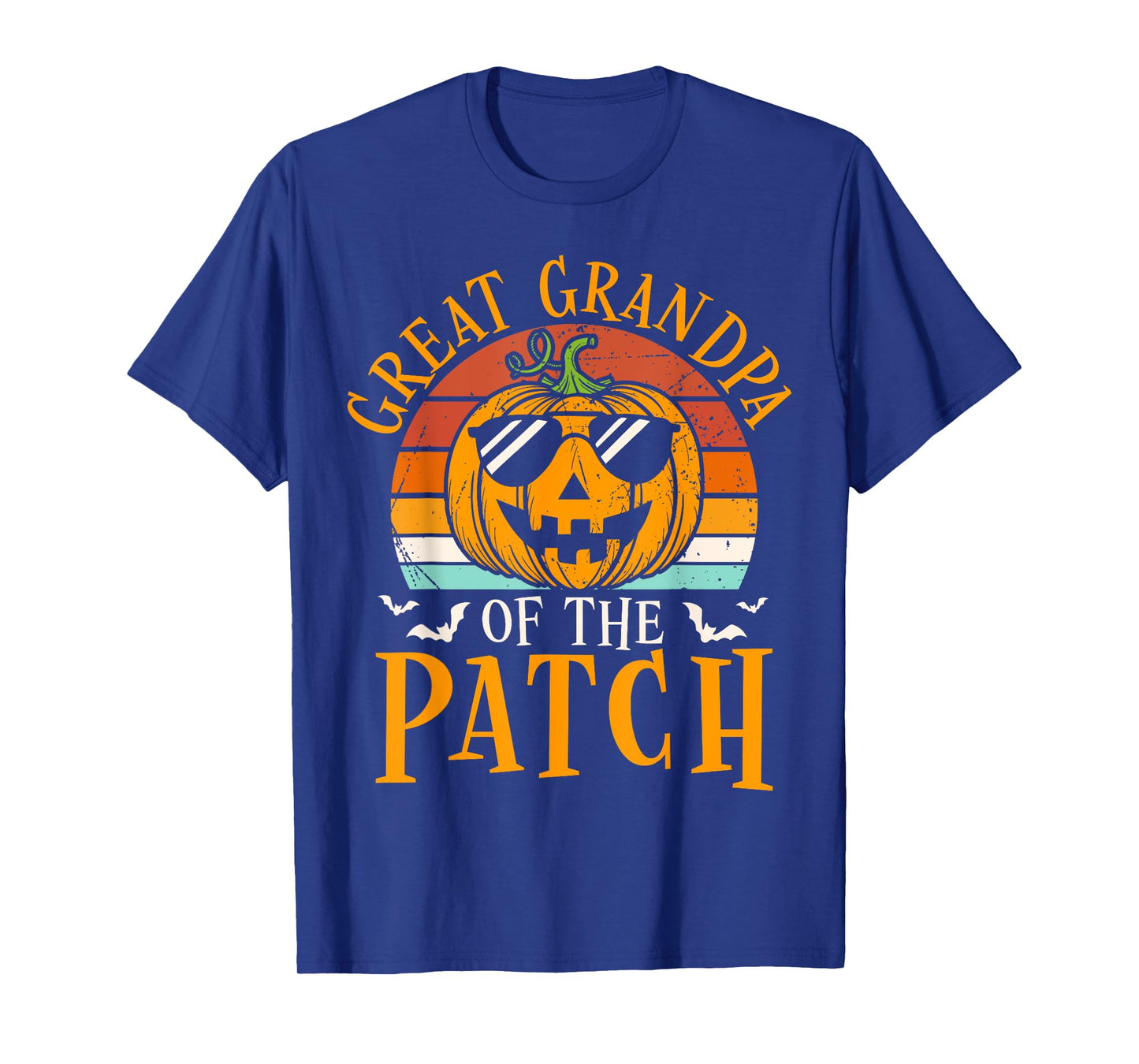 Great Grandpa Of The Patch Pumpkin Family Halloween Costume T-Shirt