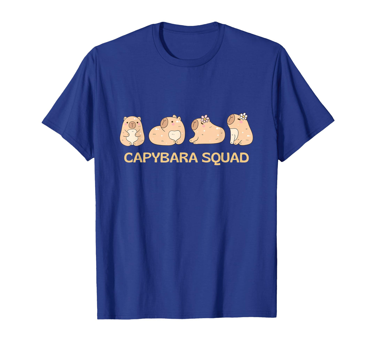 Capybara Squad Birthday Party Men Boys Kids Youth Women T-Shirt