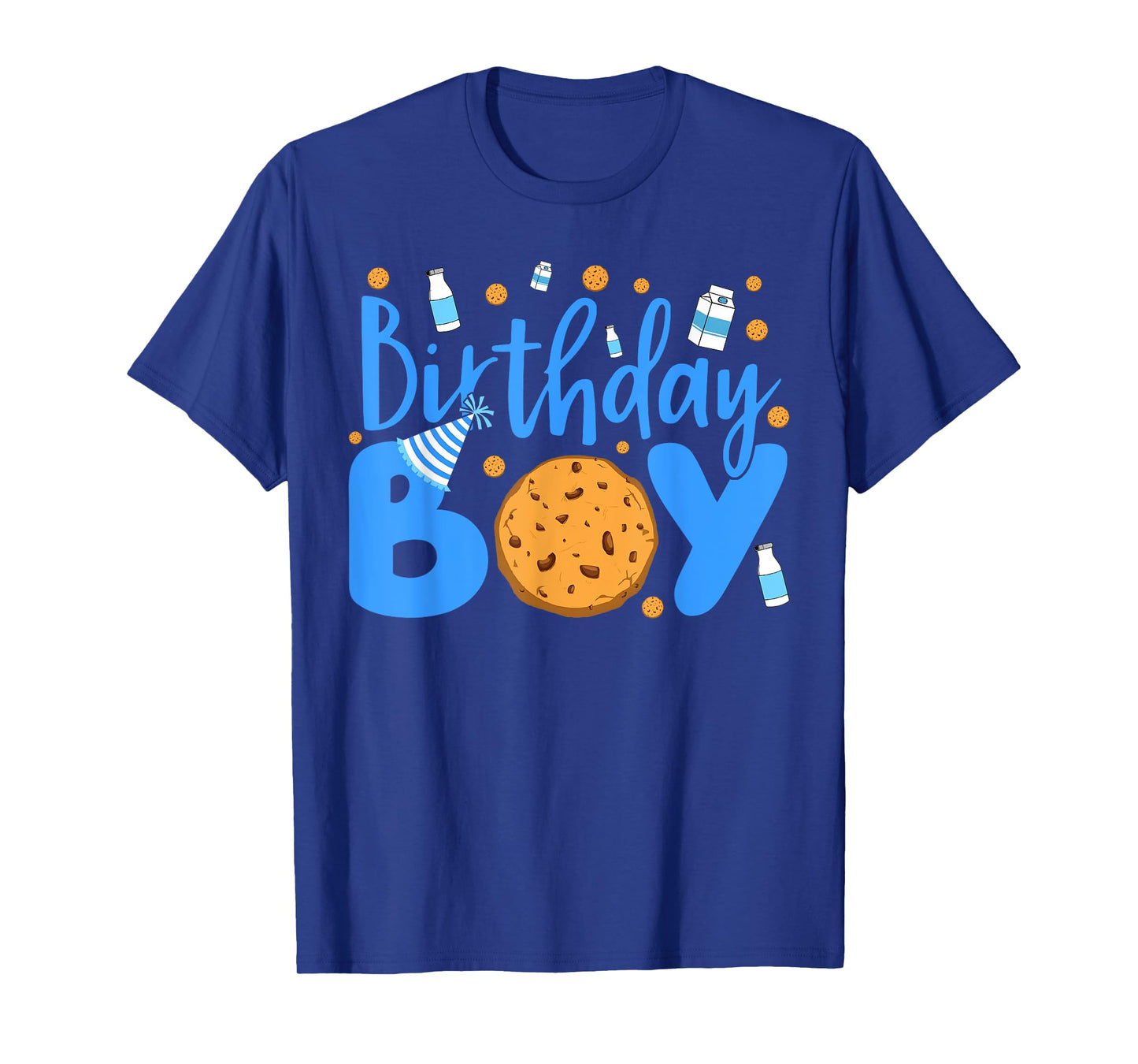 Birthday Boy Milk And Cookies 1st Birthday Matching Family T-Shirt