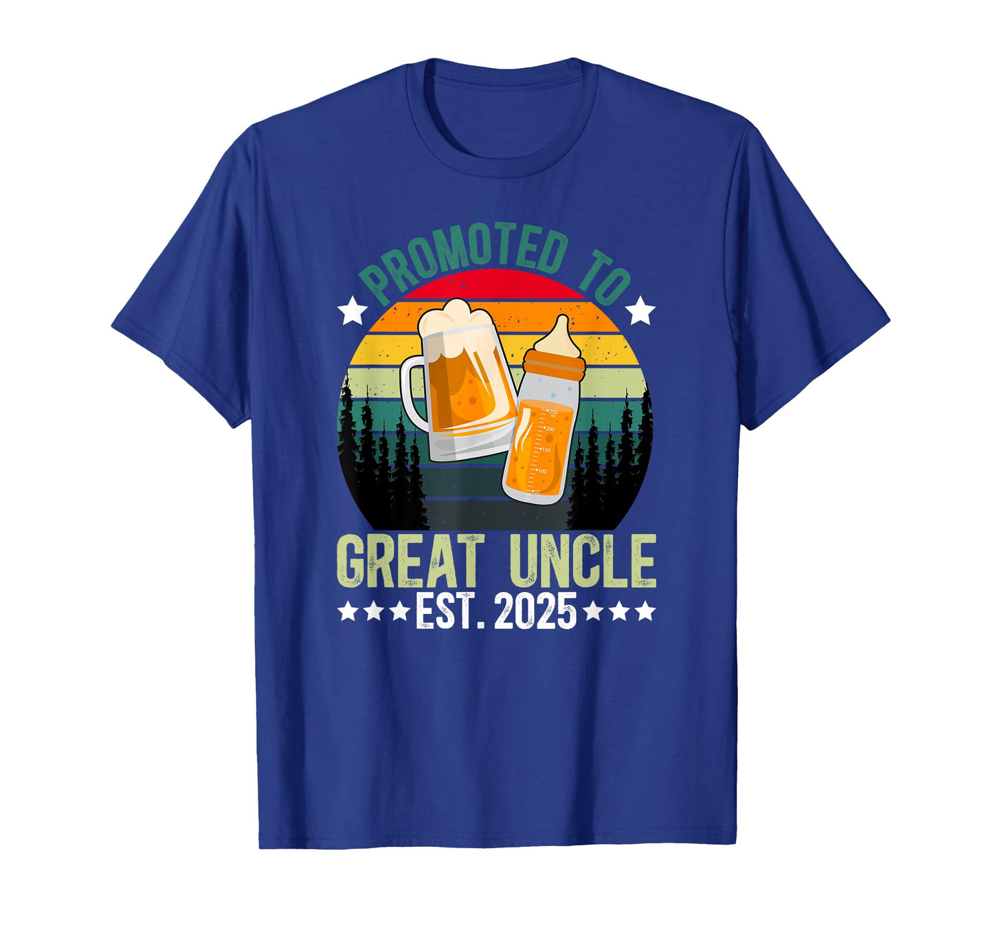 Promoted To Great Uncle 2025 New Great Uncle To Be 2025 T-Shirt