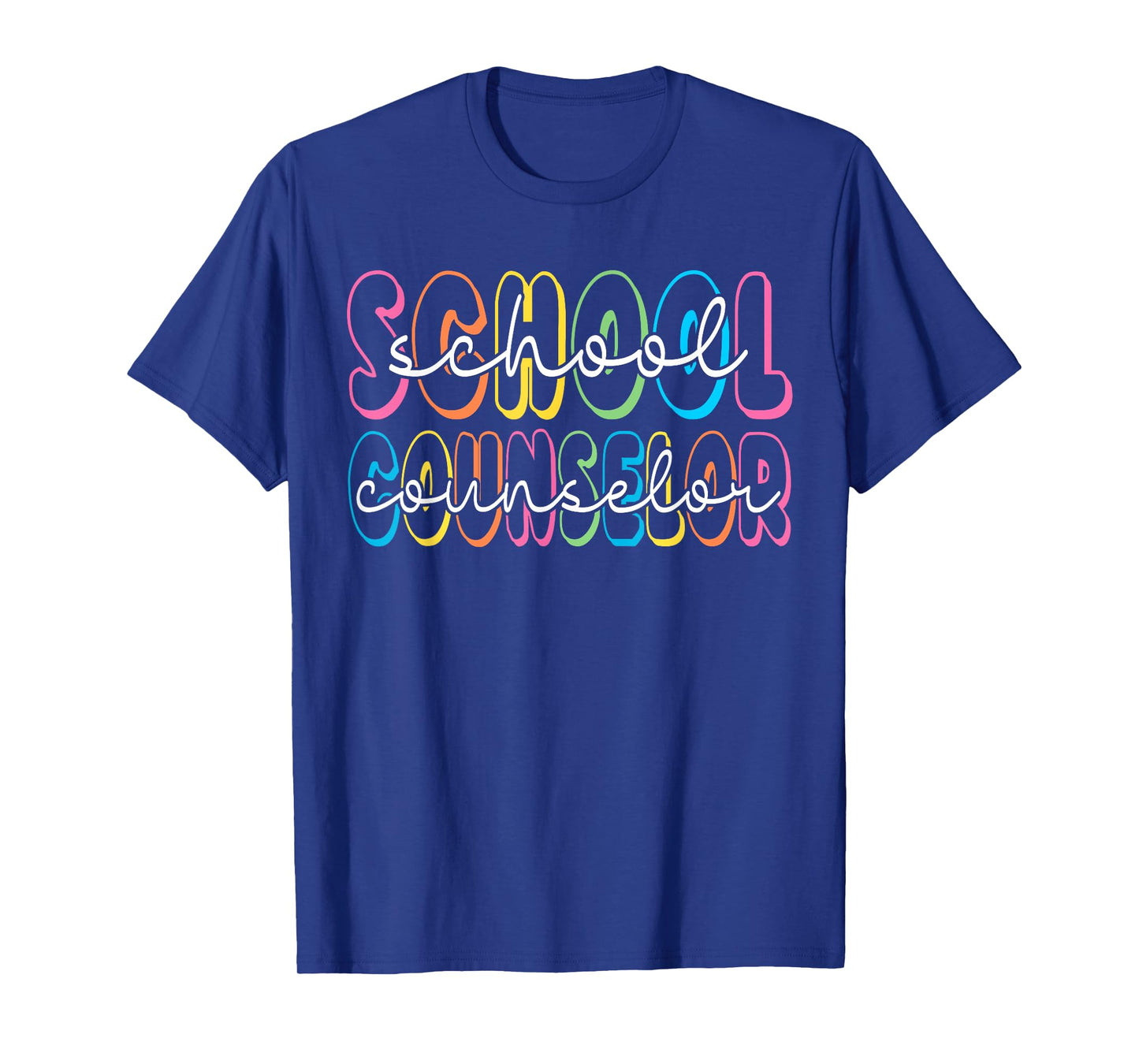 Retro School Counselor Counseling Teacher Appreciation T-Shirt