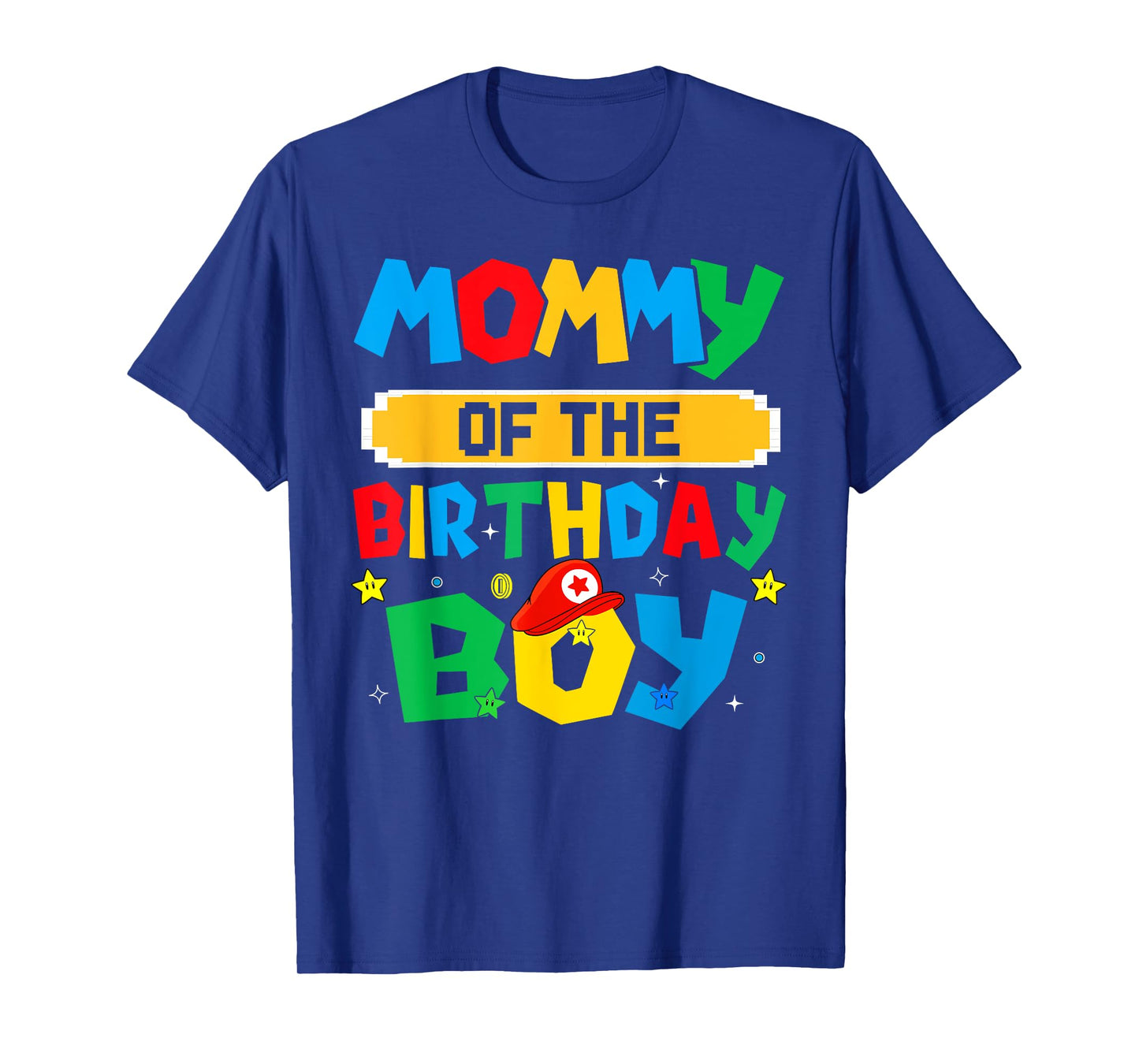 Mommy Of The Birthday Boy Game Video Gaming Matching Family T-Shirt