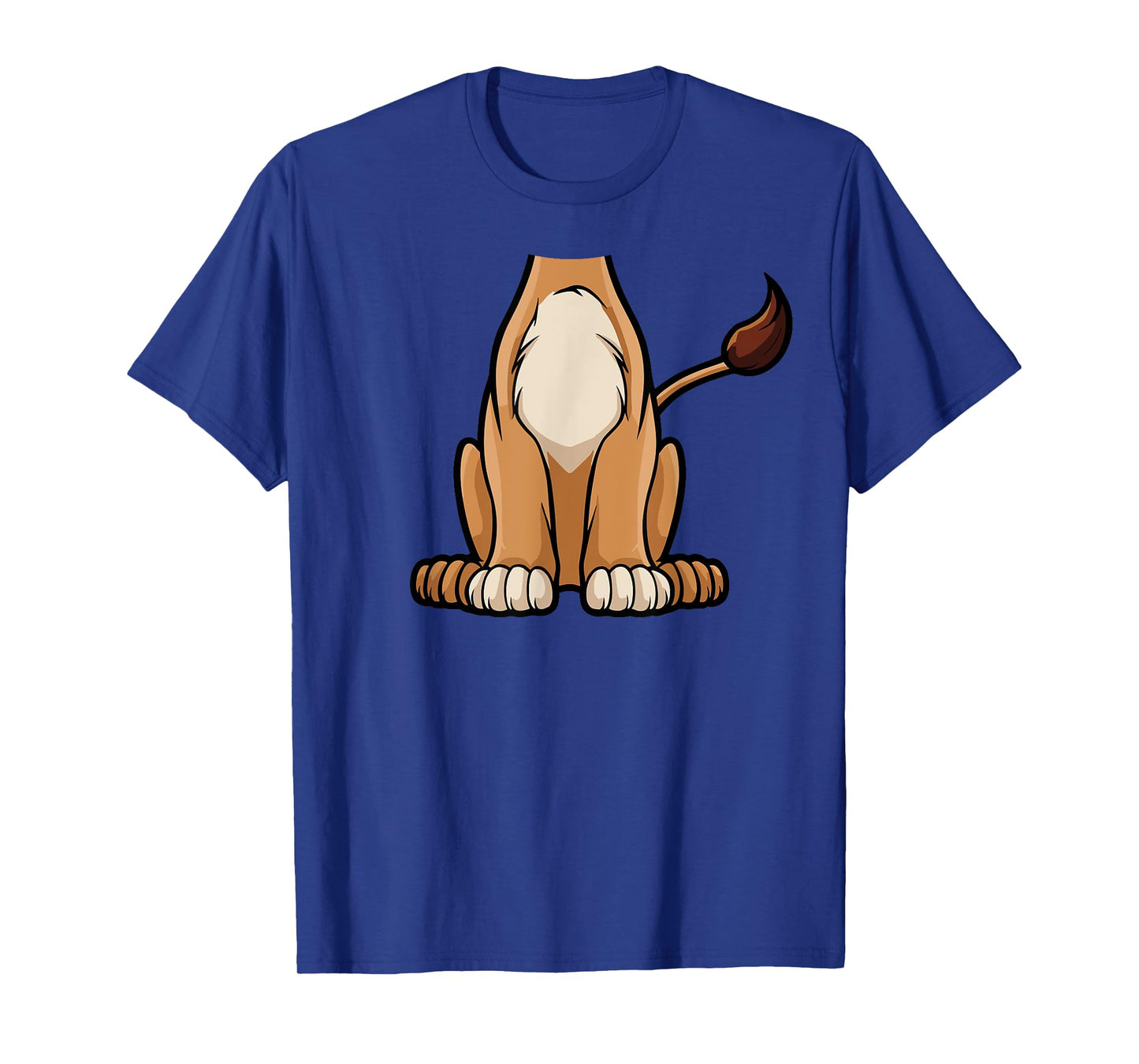 Lion Halloween Tshirt Outfit Funny Simple Kids Costume T-Shirt