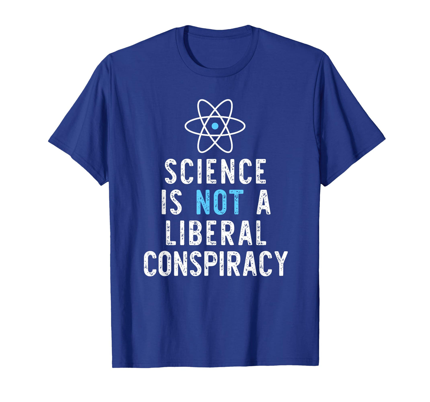 Science Is Not A Liberal Conspiracy Funny Christmas T-Shirt
