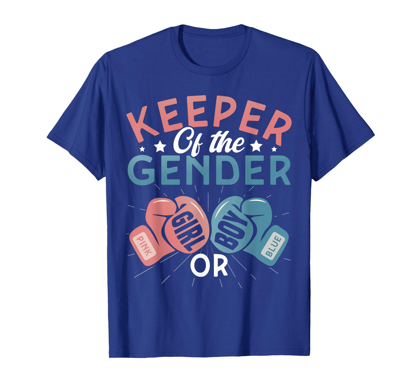 Gender Reveal Party Keeper Of Gender Boxing T-Shirt