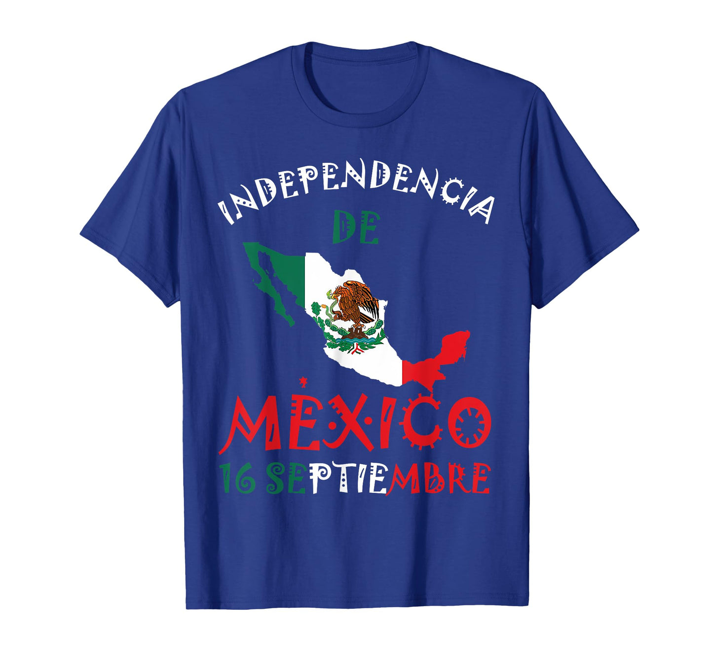 Viva Mexico Pride September 16th Mexican Independence Day T-Shirt