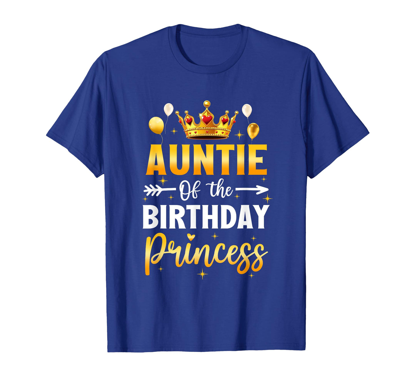 Auntie Of The Birthday Princess Birthday Girl Party Family T-Shirt
