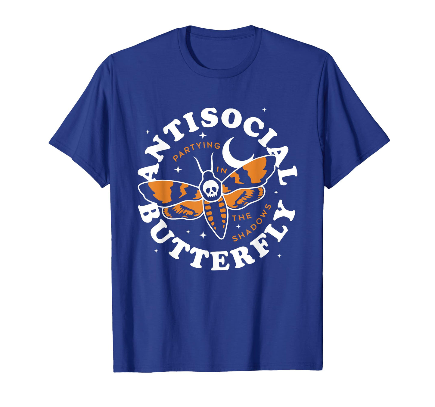 Antisocial Butterfly Partying In The Shadows Apparel T-Shirt