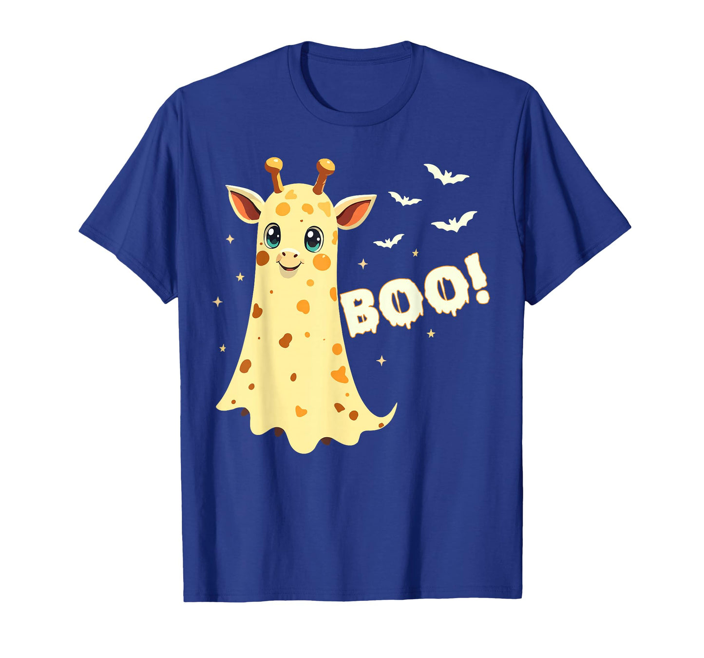 Boo Giraffe Halloween Costume Men Women Kids T-Shirt