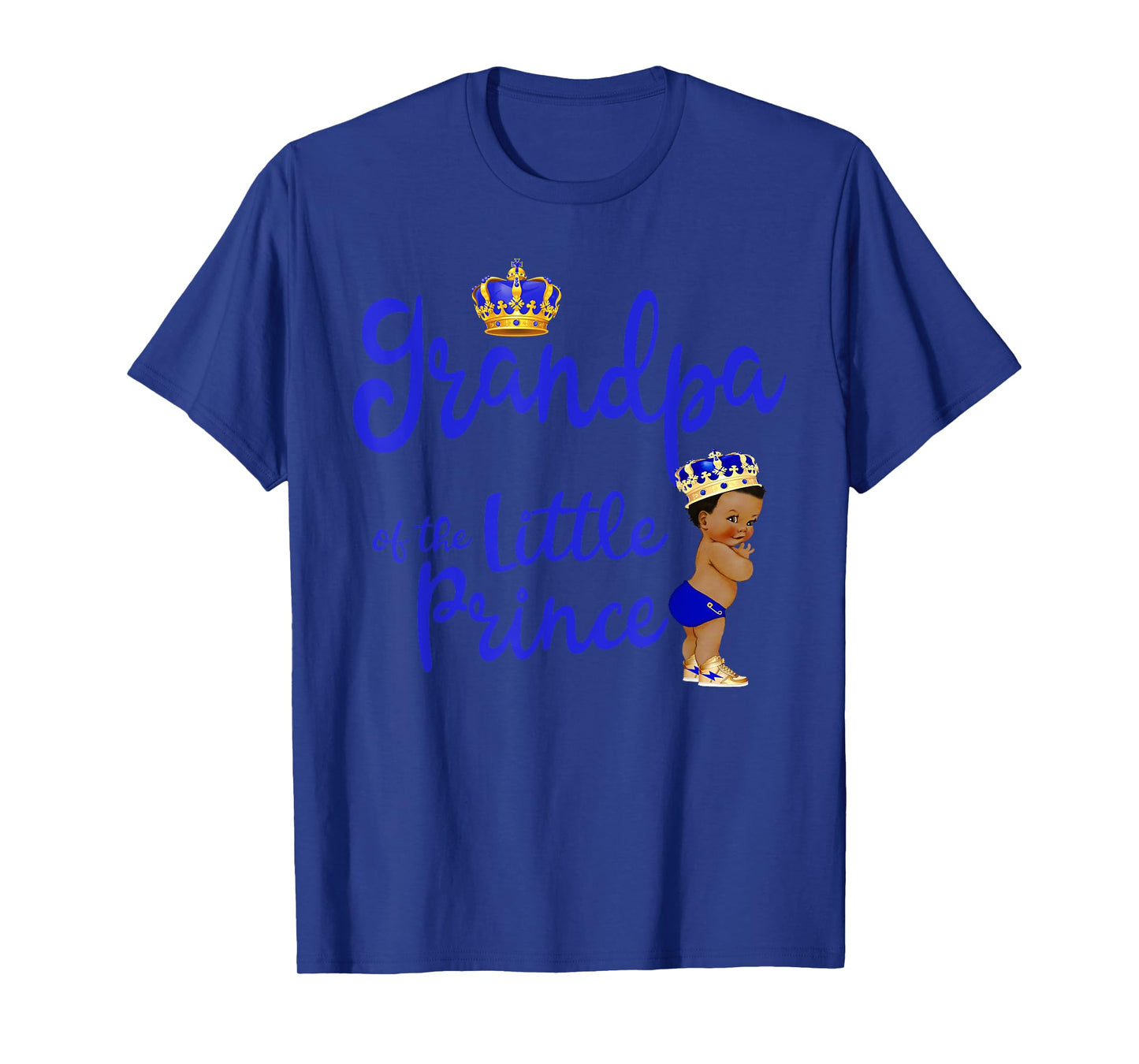 Grandpa Of The Birthday Prince Boy Bday Party Idea For Him T-Shirt
