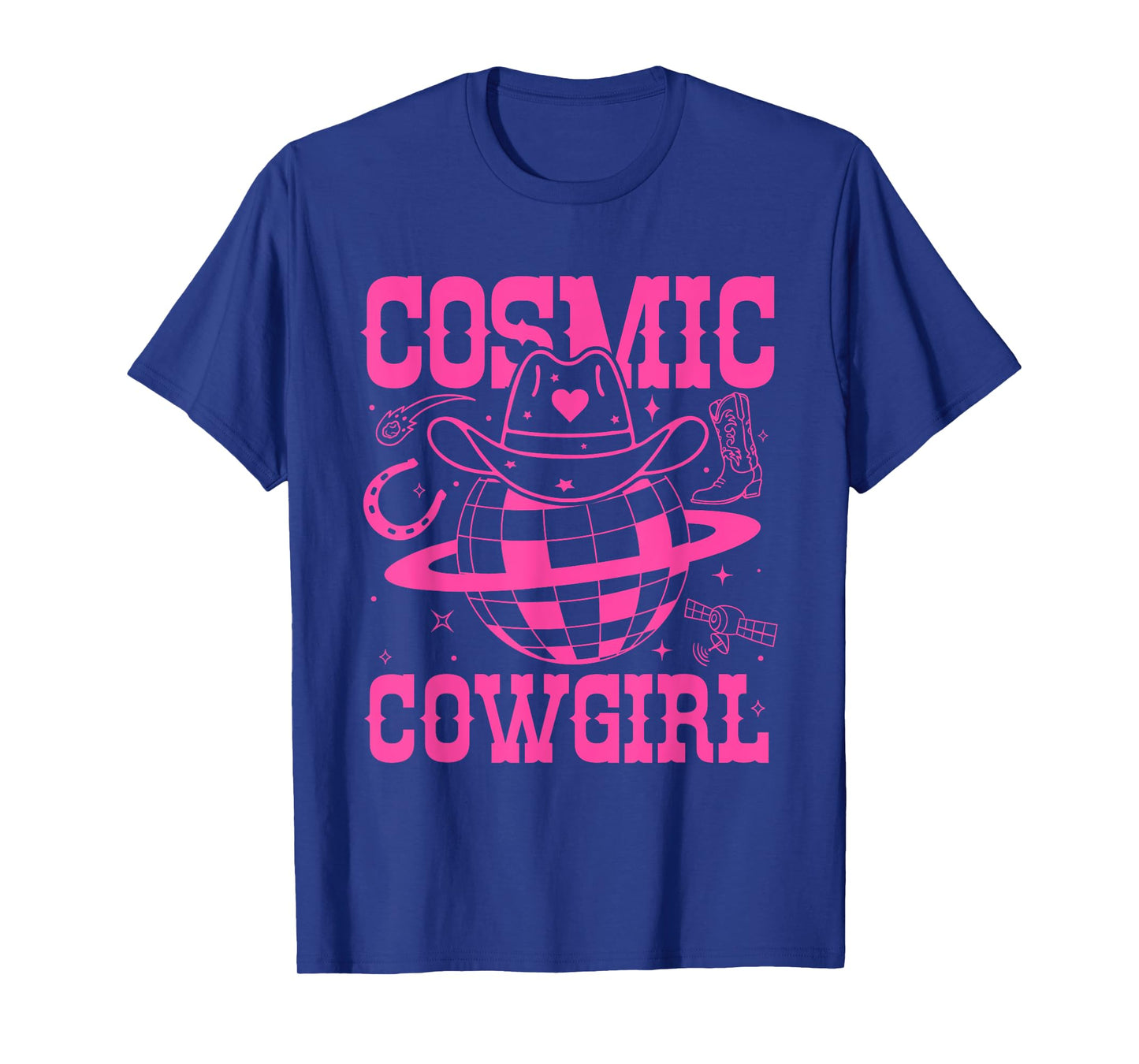 Cosmic Space Cowgirls Shirt Bachelorette Party Rodeo Girls T-Shirt
