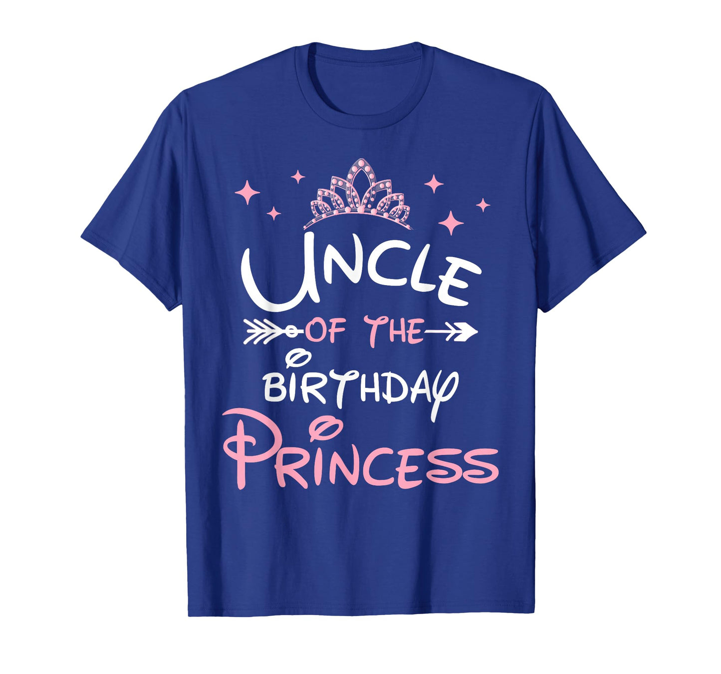 Uncle Of The Birthday Princess Toddler Kid Girl Family Cute T-Shirt