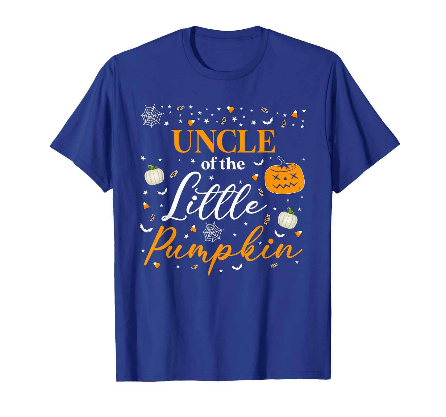 Uncle Of The Little Pumpkin Family Matching Halloween T-Shirt