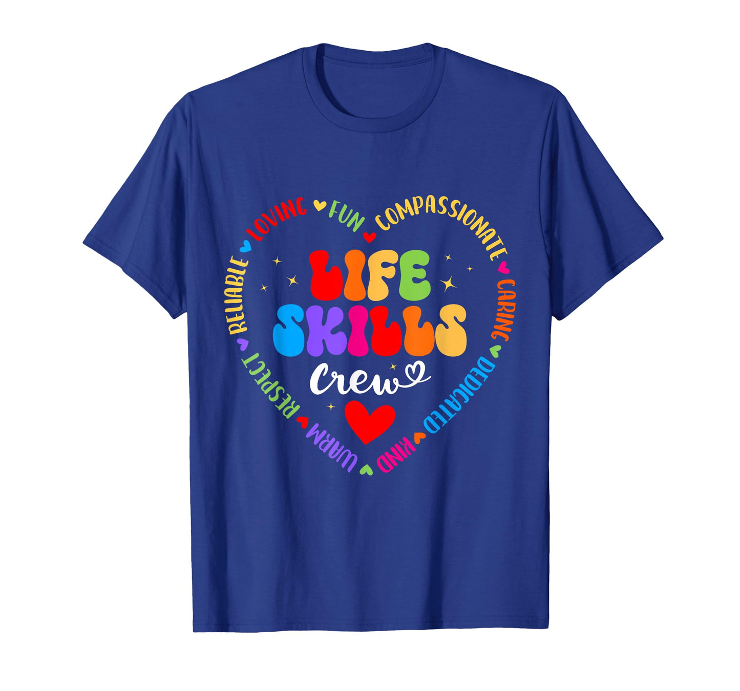 Life Skills Squad Vibes Be Kind School Life Skills Teacher T-Shirt
