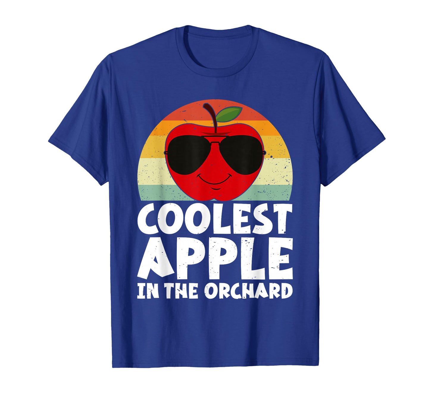 Retro Coolest Apple in the Orchard | Apple Picking Season T-Shirt