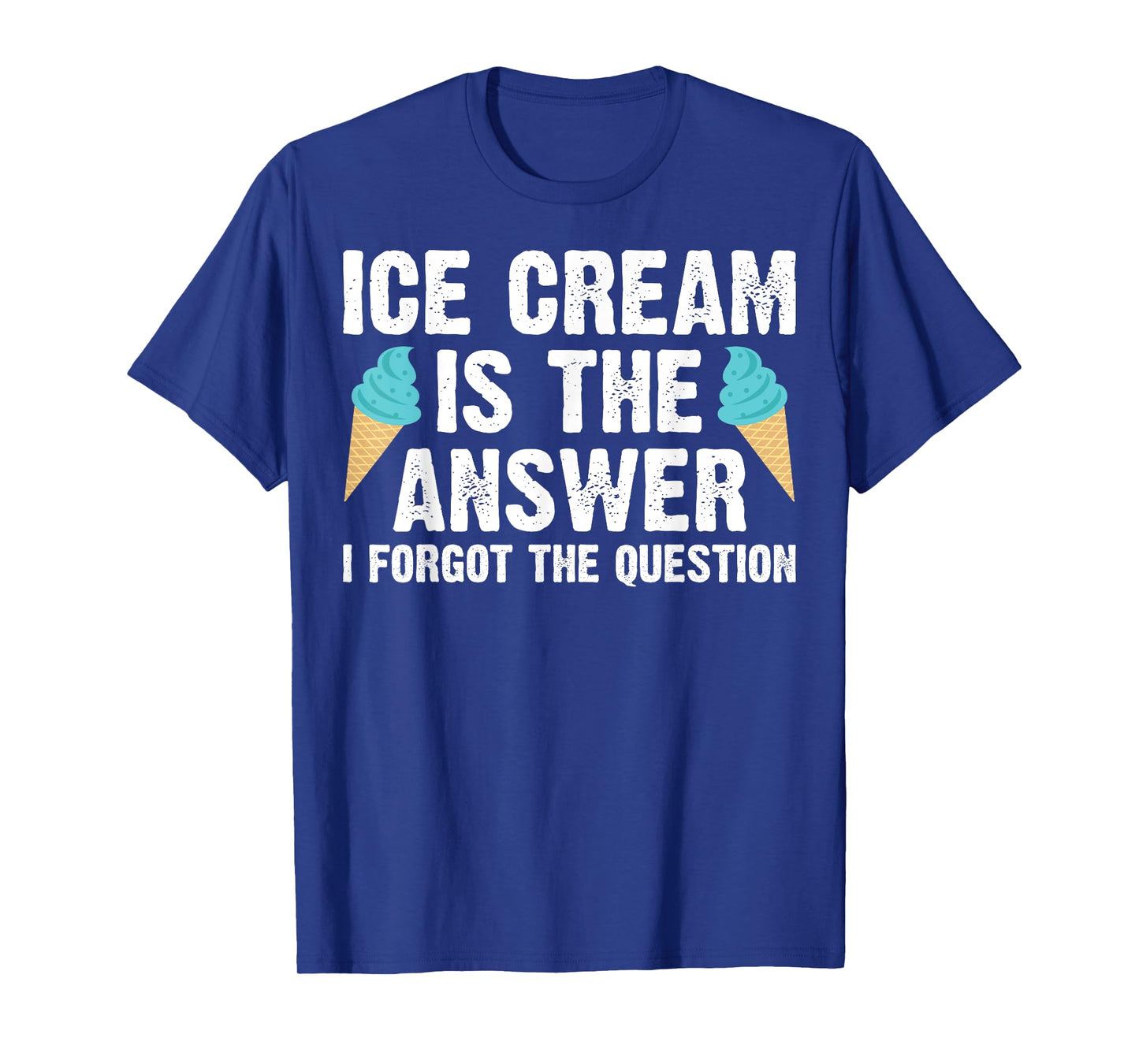 Funny Ice Cream Art for Men Women Kids Dessert Ice Cream Fan T-Shirt
