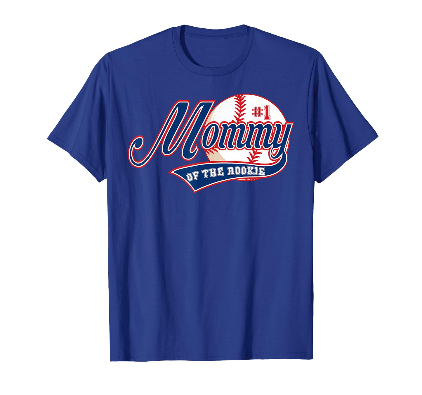 Mommy of Rookie 1st Birthday Baseball Theme Matching Party T-Shirt