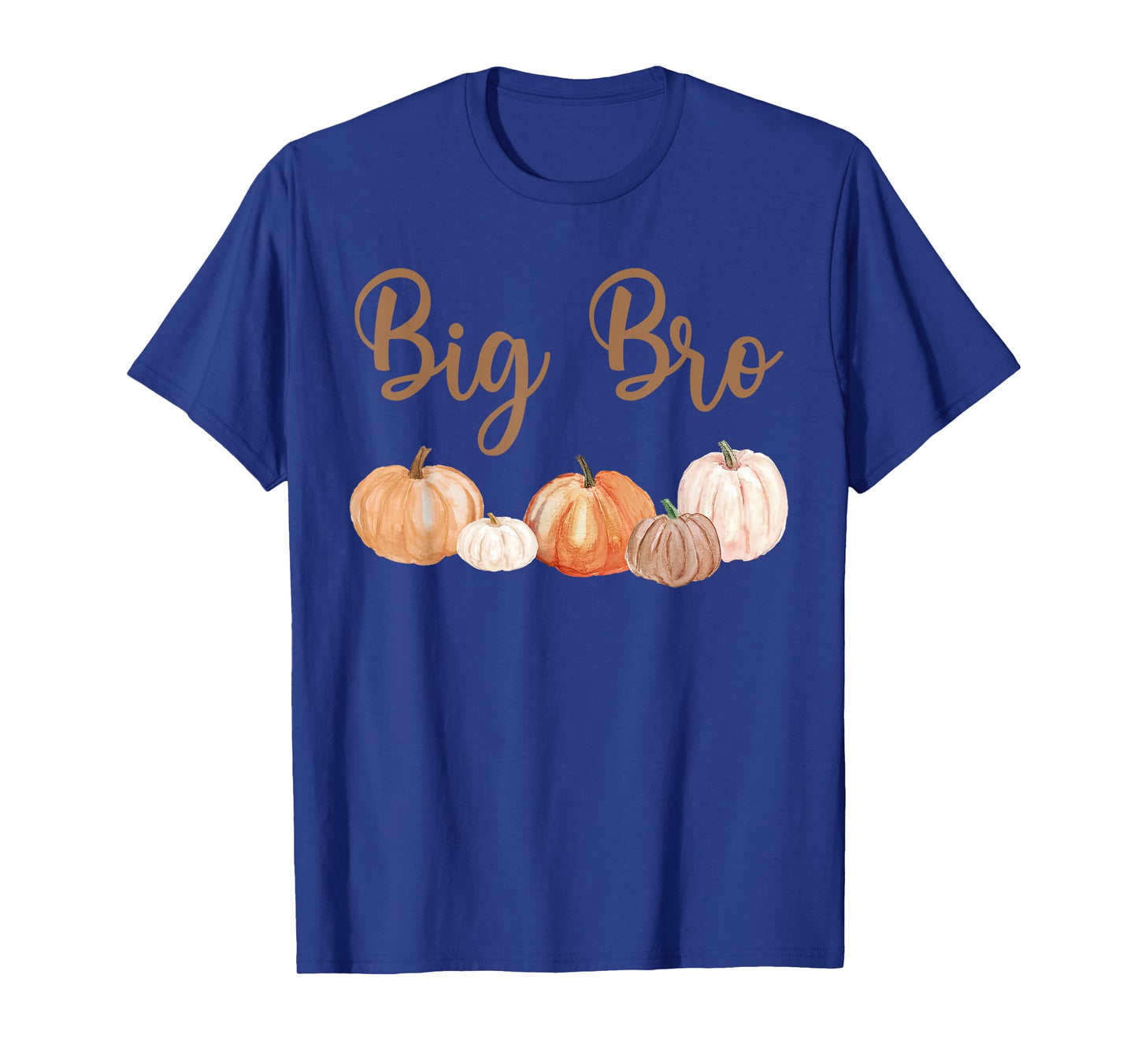 Big Brother of Little Pumpkin First Birthday Autumn Pumpkin T-Shirt