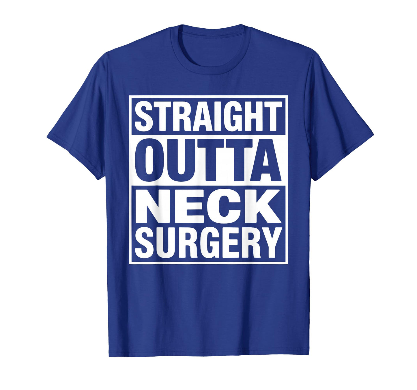 Funny Neck Surgery Art for Men Women Injury Neck Surgery T-Shirt