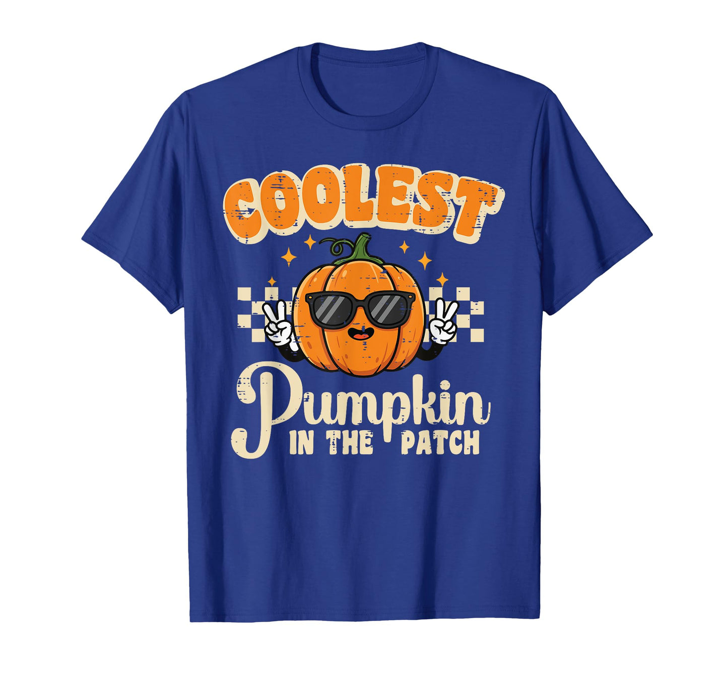 Halloween Coolest Pumpkin in Patch Costume Boys Kids Youth T-Shirt