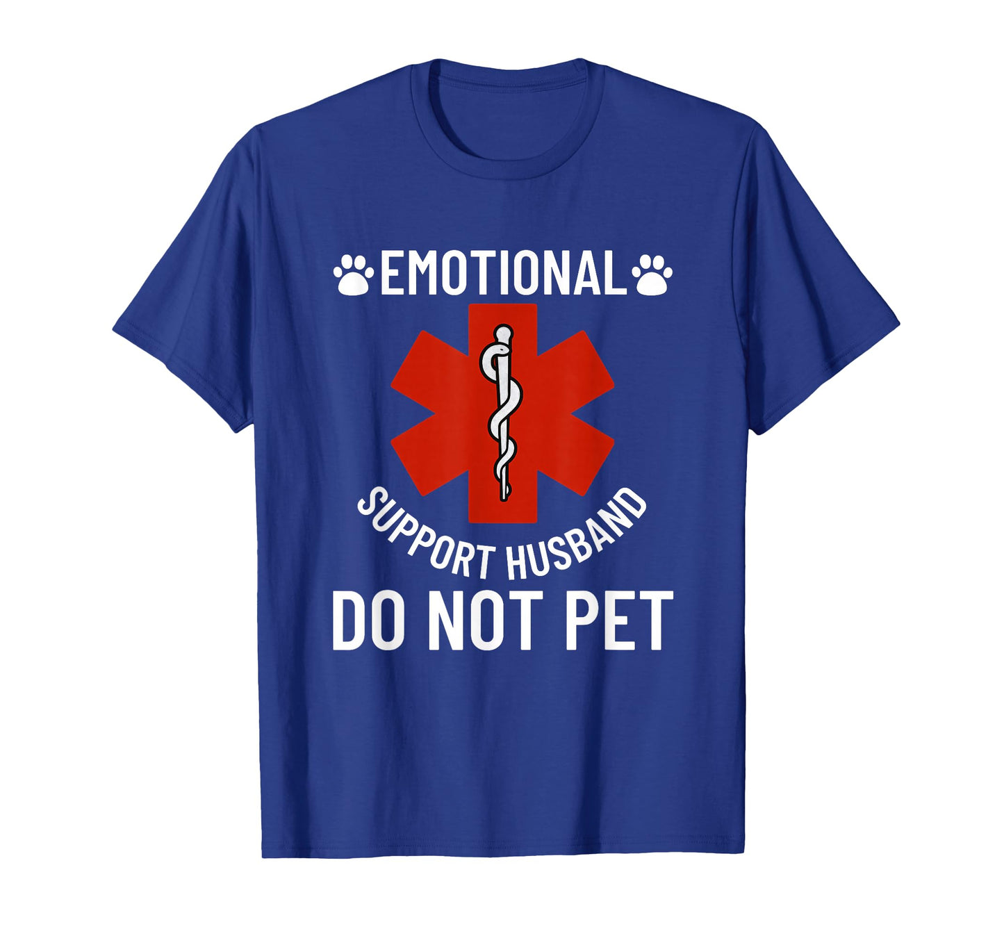Emotional Support Husband Do Not Pet Funny Husband T-Shirt