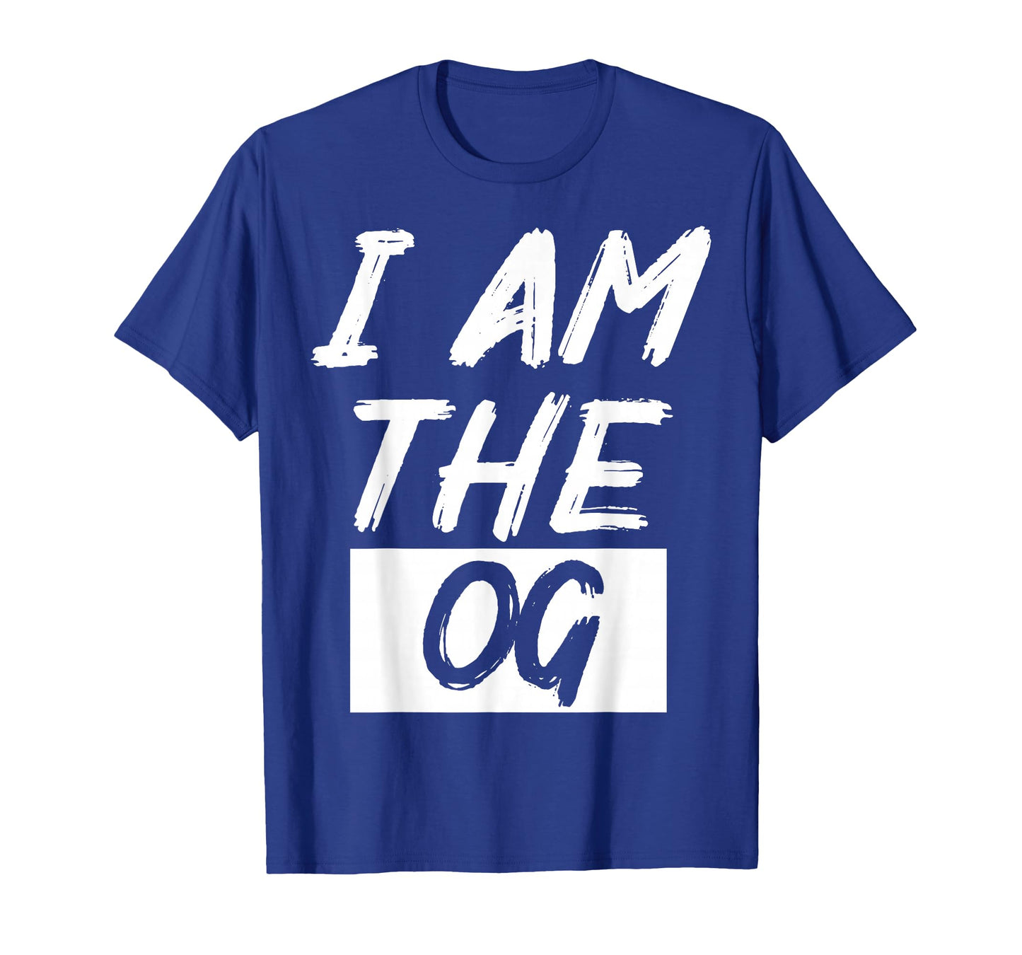 Funny I'm The OG Tee Shirt - Unisex-Adult T-Shirt - Black - X-Small - Short Sleeve - Crew Neck