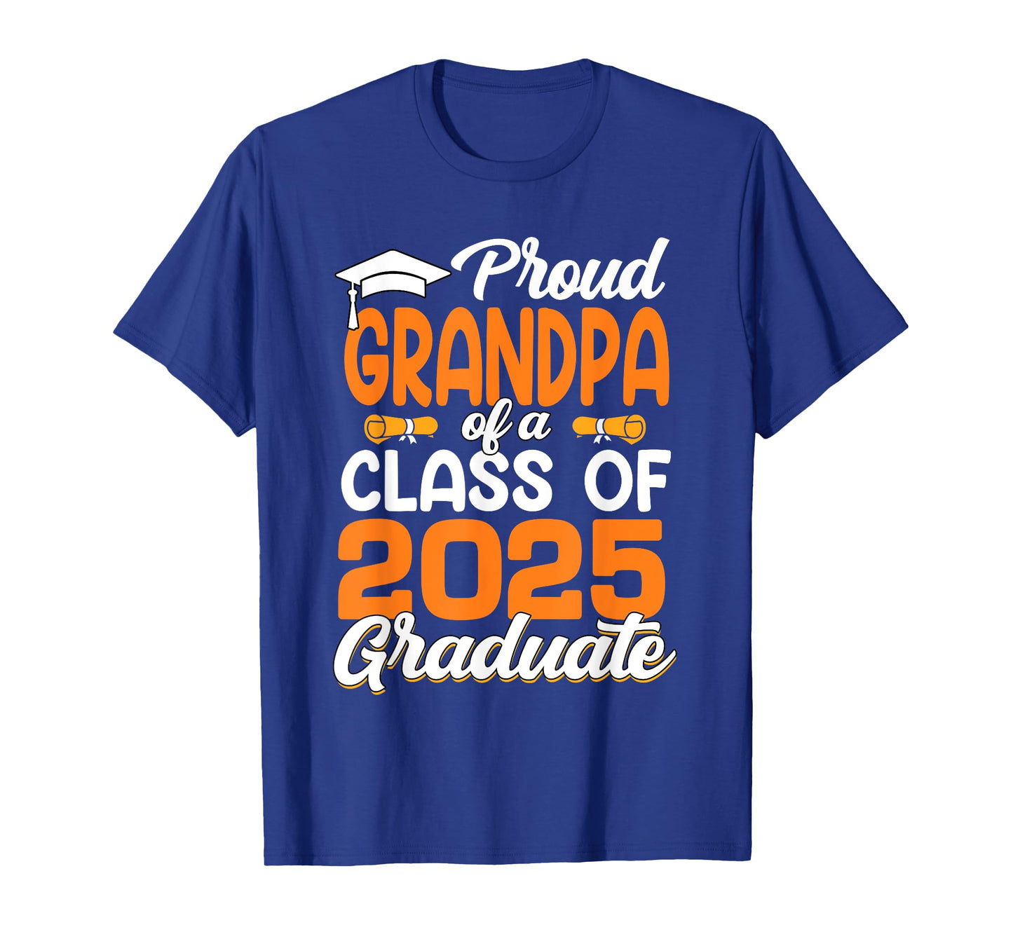 Proud Grandpa Of A 2025 Graduate Grandpa Graduation Senior T-Shirt
