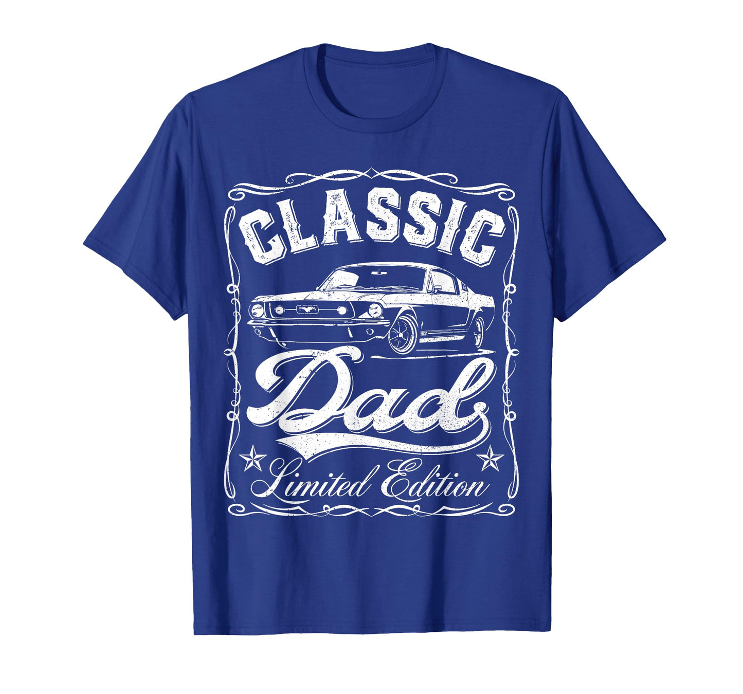 Classic Dad Vintage Car Father's Day From Daughter and Son T-Shirt